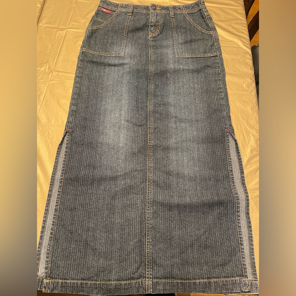 Union Bay denim skirt